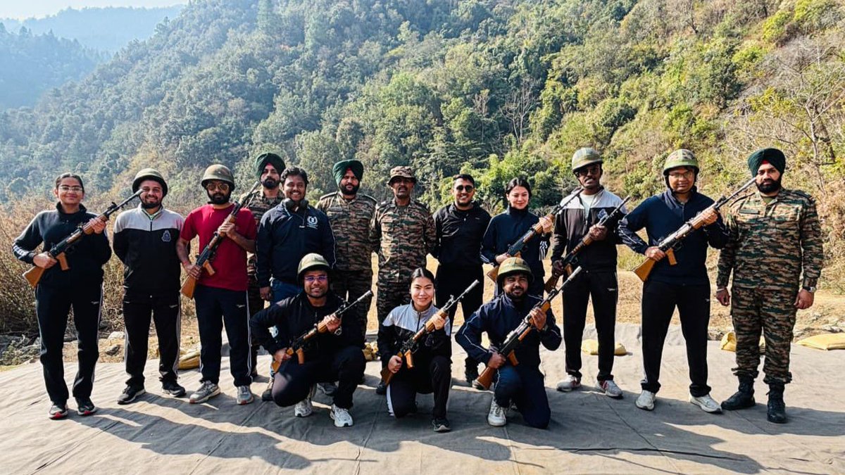 GajrajCorps_IA's tweet photo. Frontline Insights, Future Leaders

12 IFS Probationary Officers visited forward areas of #GajrajCorps_IA at Tenga, Arunachal Pradesh (02–06 Mar 2026). The visit gave them first-hand exposure to soldiering, operational realities, terrain & weather challenges along the Northern Borders. The interaction enhanced understanding of National Security & strengthened Military-Civil cooperation. 🇮🇳

12 IFS Probationary Officers ने #GajrajCorps_IA के अग्रिम क्षेत्रों का Tenga, Arunachal Pradesh में दौरा किया (02–06 Mar 2026)। इस यात्रा ने उन्हें सैनिक जीवन, संचालन संबंधी वास्तविकताओं, तथा उत्तरी सीमाओं के साथ जुड़े भूभाग और मौसम की चुनौतियों का प्रत्यक्ष अनुभव दिया। इस संवाद ने राष्ट्रीय सुरक्षा की समझ को बढ़ाया और Military-Civil सहयोग को मजबूत किया। 🇮🇳

#Jointness 
#IndianArmy 
#GajrajCorps

@adgpi 
@easterncomd
@GajrajCorps_IA
@MyGovArunachal
@SpokespersonMoD
@HQ_IDS_India
@PIB_INDIA
@DefenceMinIndia 
@SSIFS_MEA  
@MEAIndia