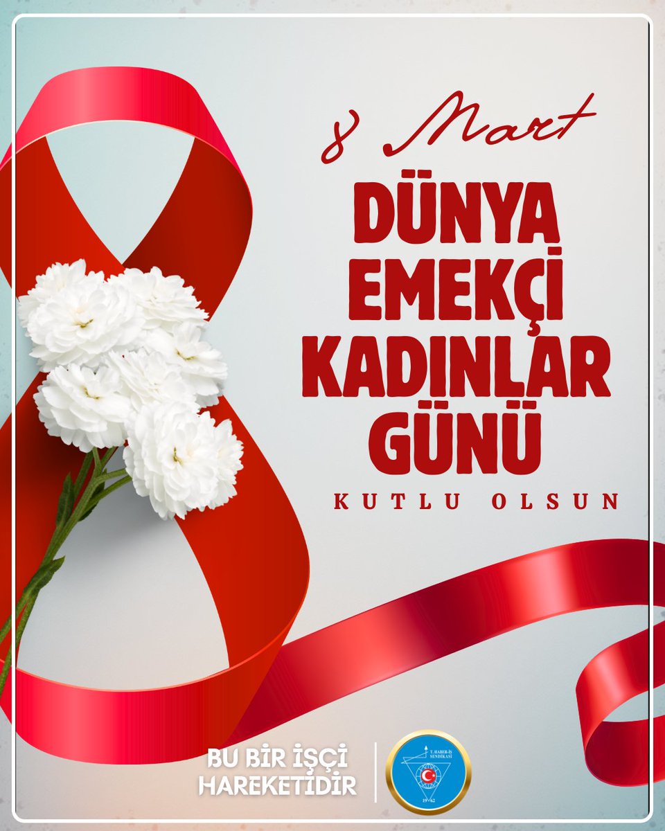 📌“Kadınlarını geri bırakan toplum, geride kalmaya mahkûmdur."

8 Mart Dünya Emekçi Kadınlar Günü’nü kutluyor; emeğin, eşitliğin ve dayanışmanın büyüdüğü bir gelecek diliyoruz.

🔗haberis.org.tr/genel-merkez-h…