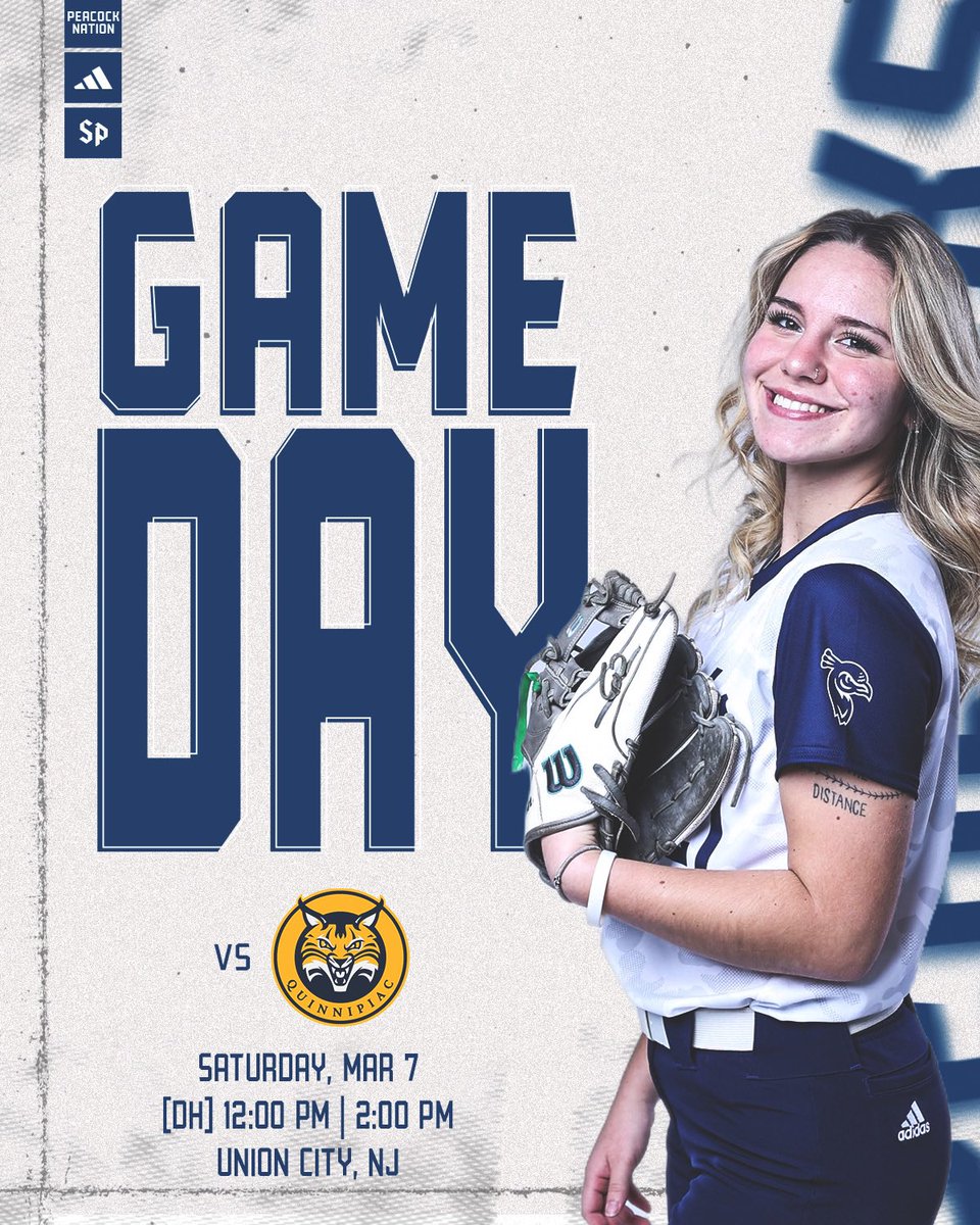 PeacockSoftball's tweet image. Home opener, let’s gooo!!!🙌

🆚 Quinnipiac 
📍Union City, NJ
⏰12 pm | 2pm
🏟️ Washington Park
📊saintpeterspeacocks.com/sidearmstats/s… 

#StrutUp 🦚 | #ConferencePlay