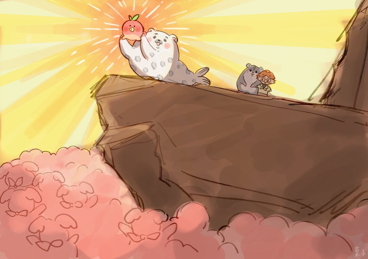 快速撇了一下
今晚的粉肝村感覺是這樣🦭🤲🍎👶🎉✨😭
#阿萬人迷 #No萬here