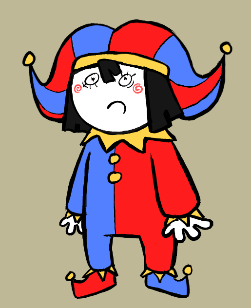 rctangularprism's tweet photo. pomni from the atrocious traditional carnival https://t.co/rzf3KS42Tp