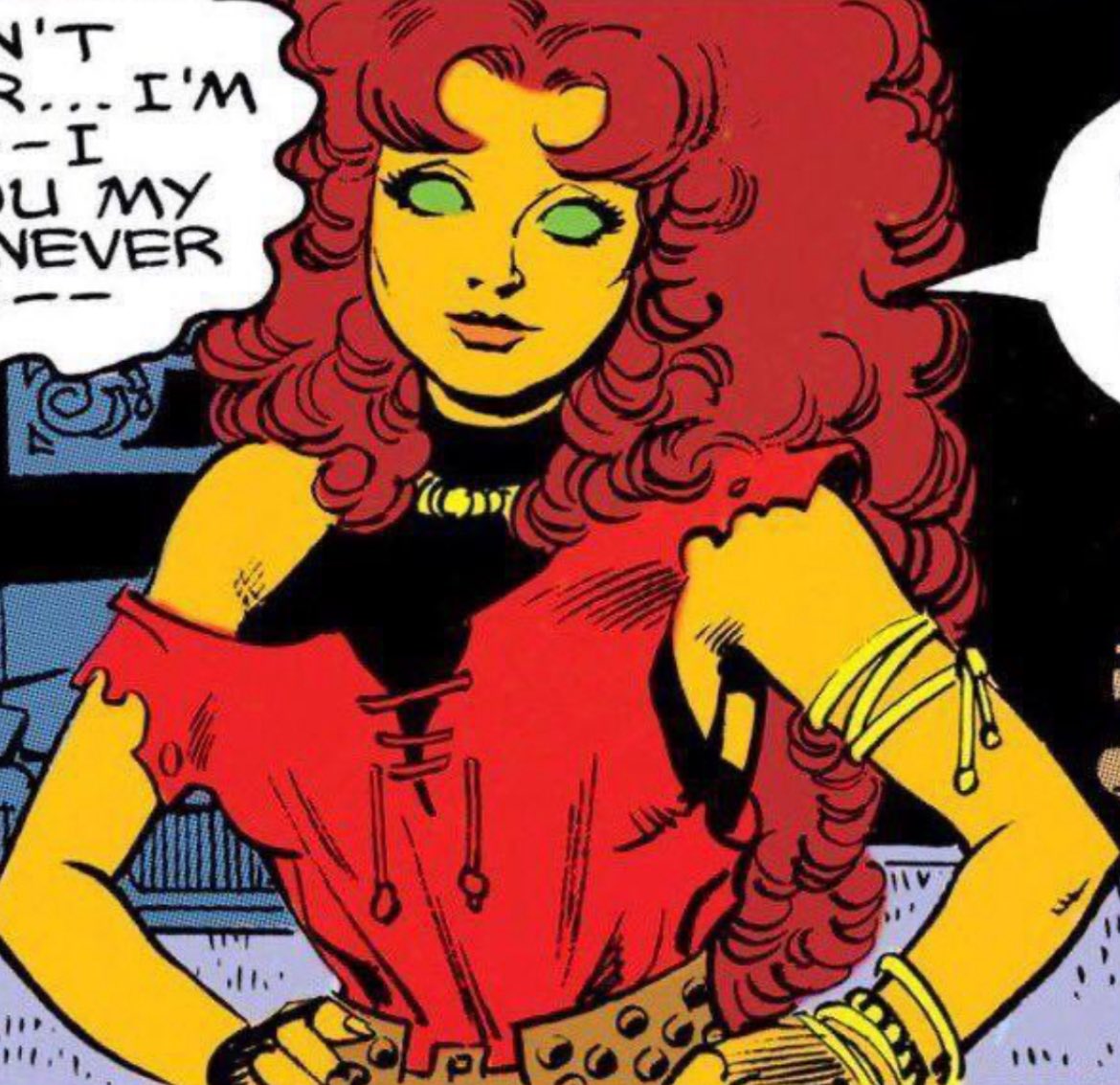 aghostreally's tweet photo. Curly hair kory was so beautiful dc you monsters took her away https://t.co/8EZs4XZFZJ