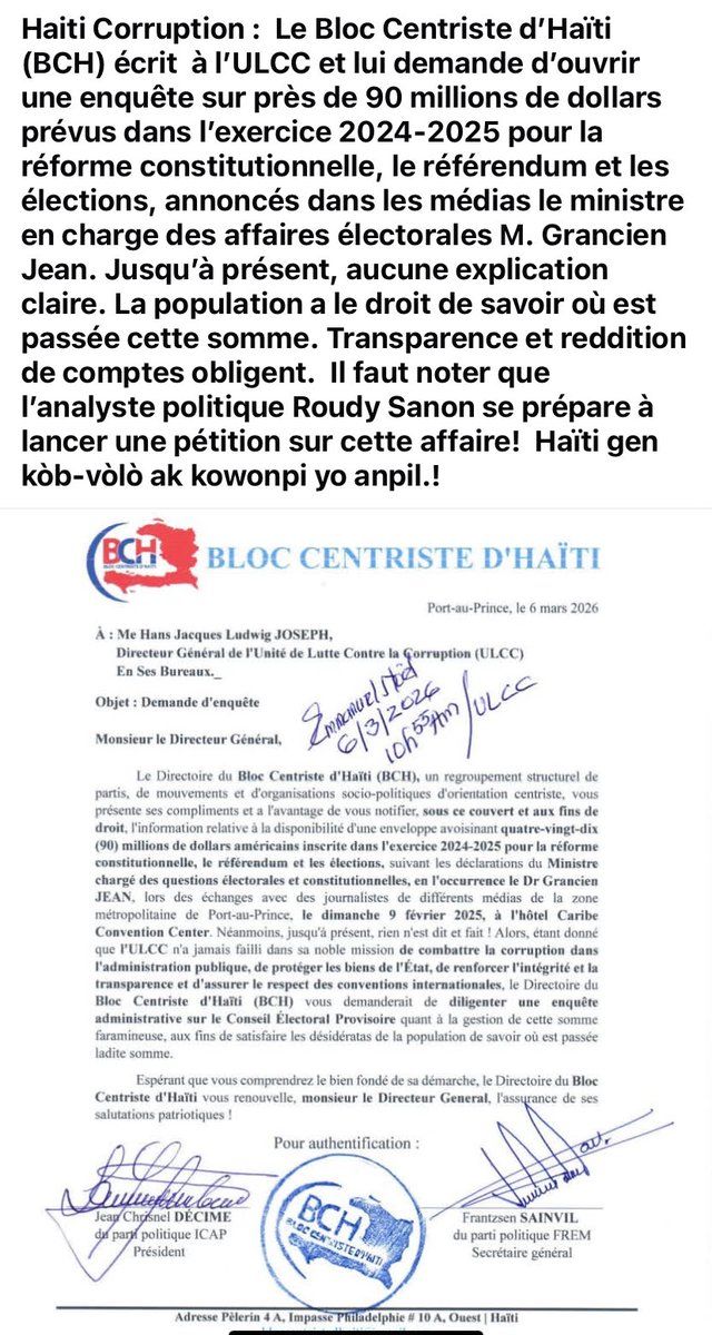 Émancipation FM (90.7) PauP, Haiti tweet media