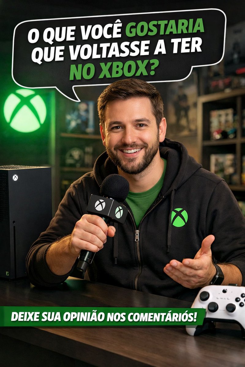 que você gostaria que voltasse com mais força no Xbox? 🎮🔥
Jogos exclusivos marcantes
Marketing agressivo mostrando a força da marca
Preço mais acessível para os jogadores.
💬 Qual dessas opções é a mais importante para você? Ou tem outra coisa que você sente falta no Xbox?<a href="/Xbox/">Xbox</a>