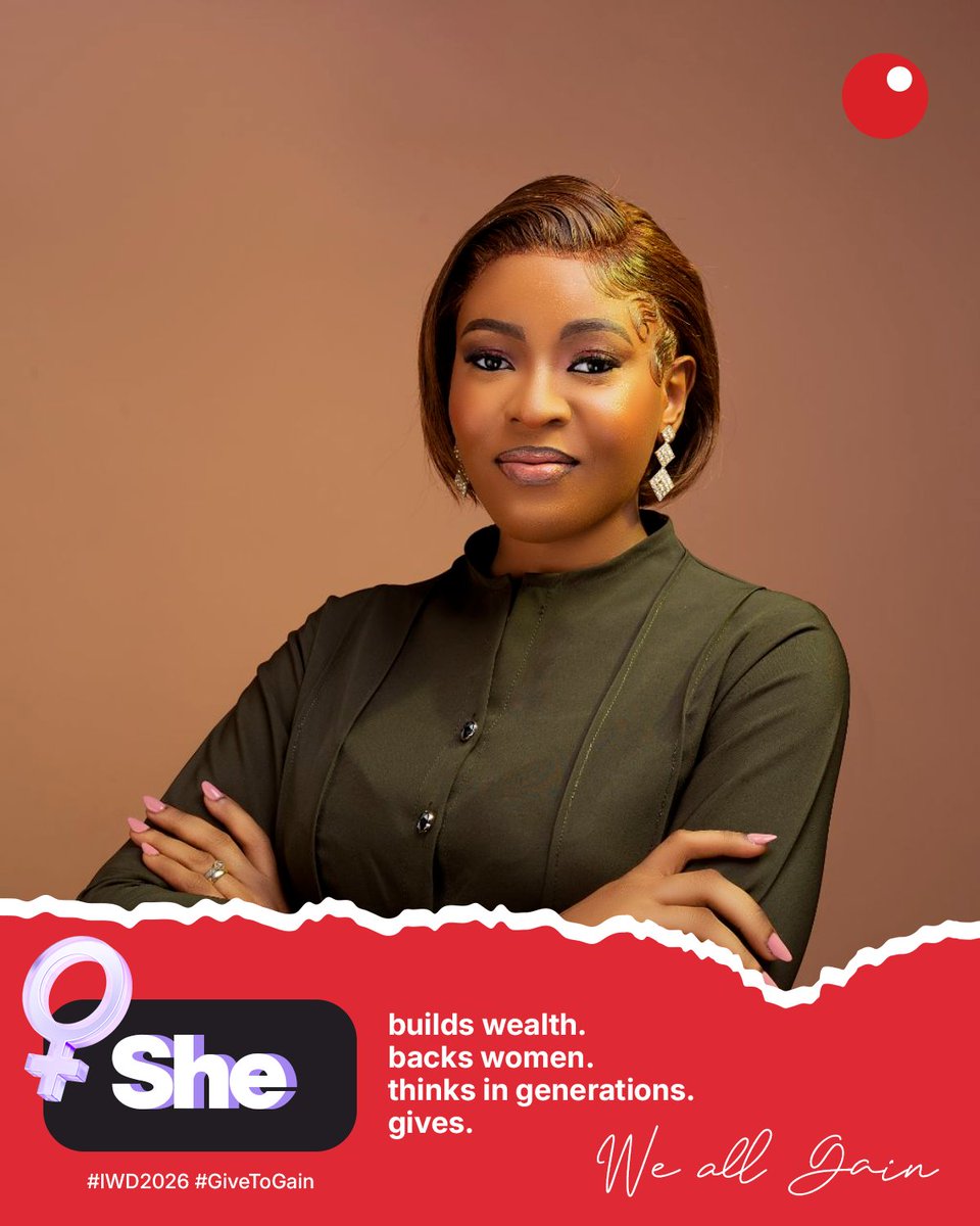 Onyeulochika's tweet photo. Empower one woman, impact generations. #GiveToGain #IWD2026
@Sterling_Bankng https://t.co/5XMz7xsgas