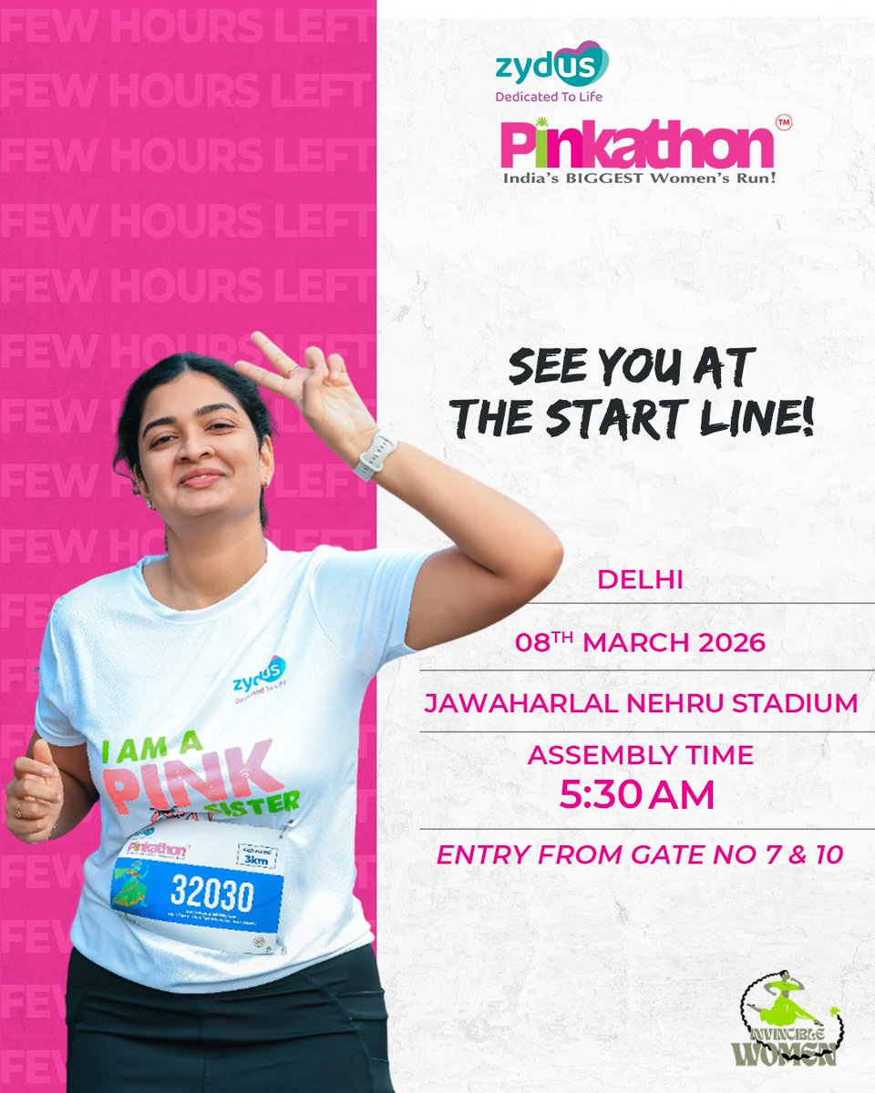 Pinkathon India tweet media