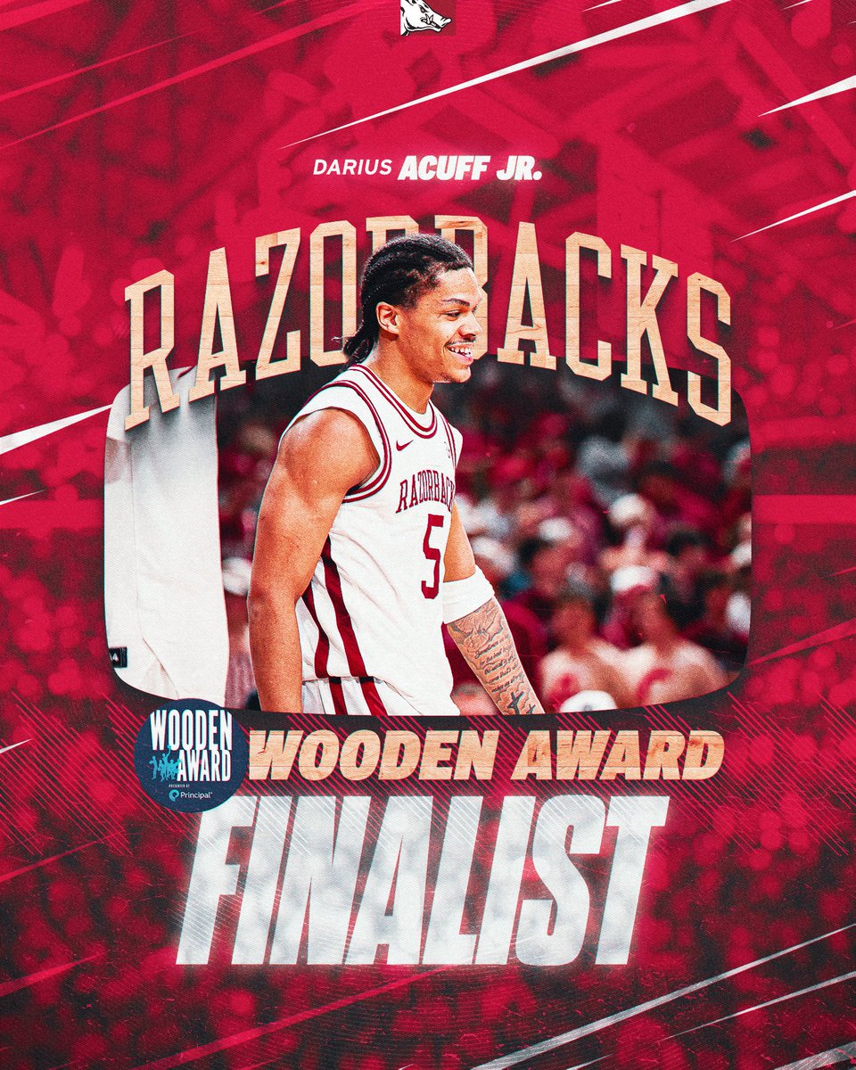 The best player in the country is one of our own. 🐗  #AcuffPOY