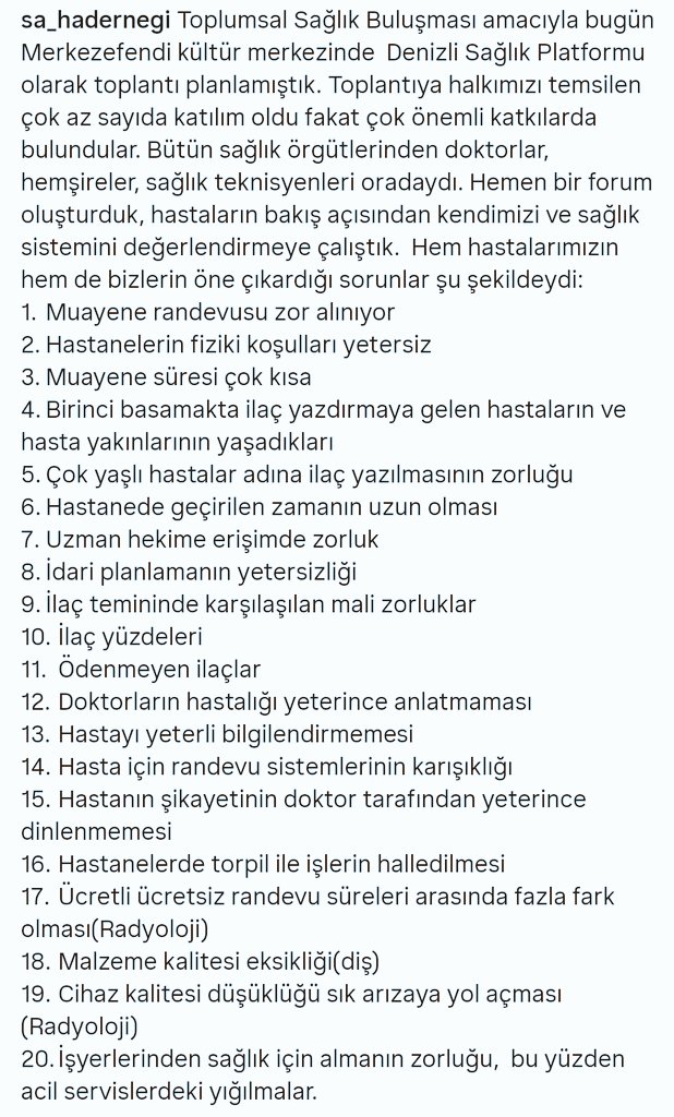 sahader_20's tweet photo. TOPLUMSAL FARKINDALIK BULUŞMASINDA ;
Sorunların ortak noktası, sağlık sisteminin geleceği ve çözüm önerilerini tartıştık ve bir metin hazırlamaya başladık.
SAĞLIK HEPİMİZİN MESELESİ ‼️
@SaHaDernegi
@DenizliTabipOda 
@genelsaglikis20 
@SesDenizli
#DenizliSağlıkPlatformu https://t.co/VUEDLStWaz