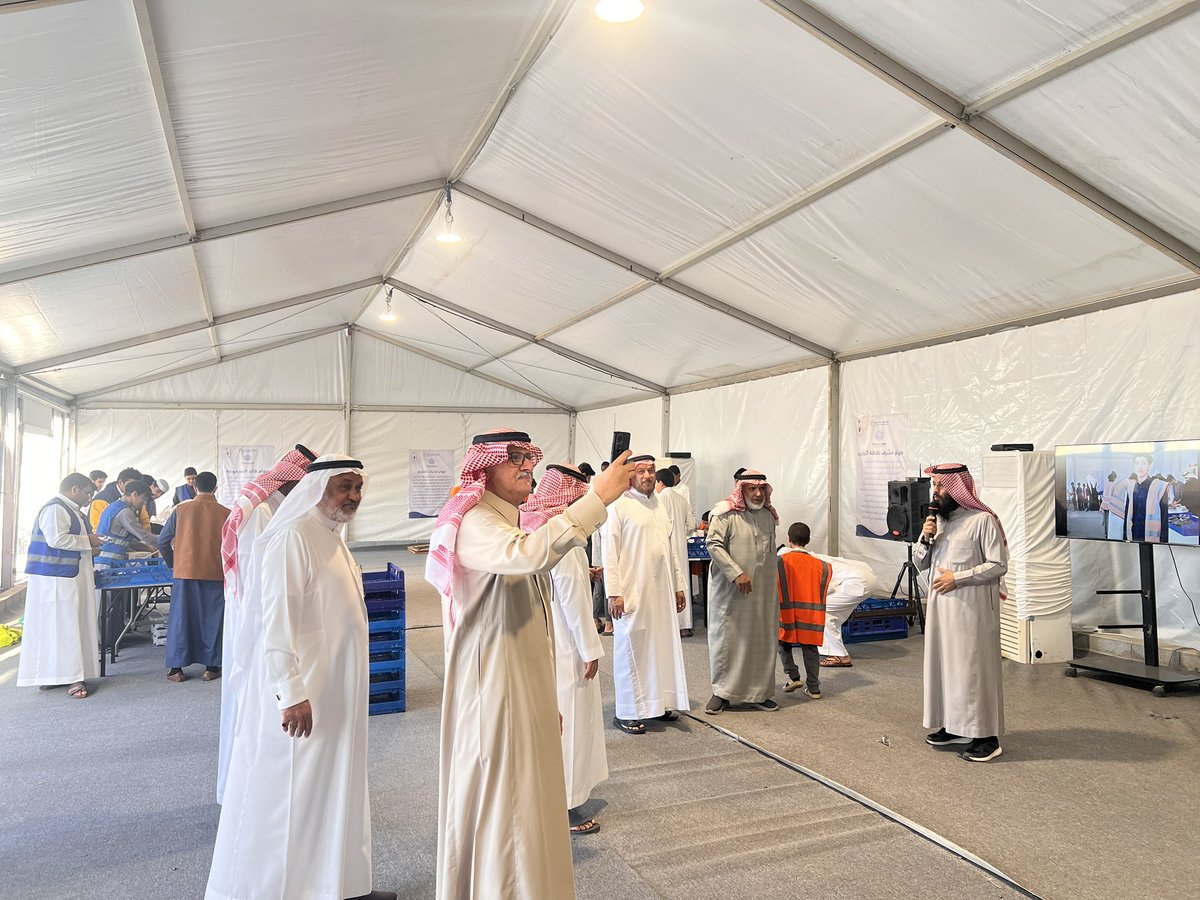 مخيم إفطار ودعوة برأس تنورة tweet media