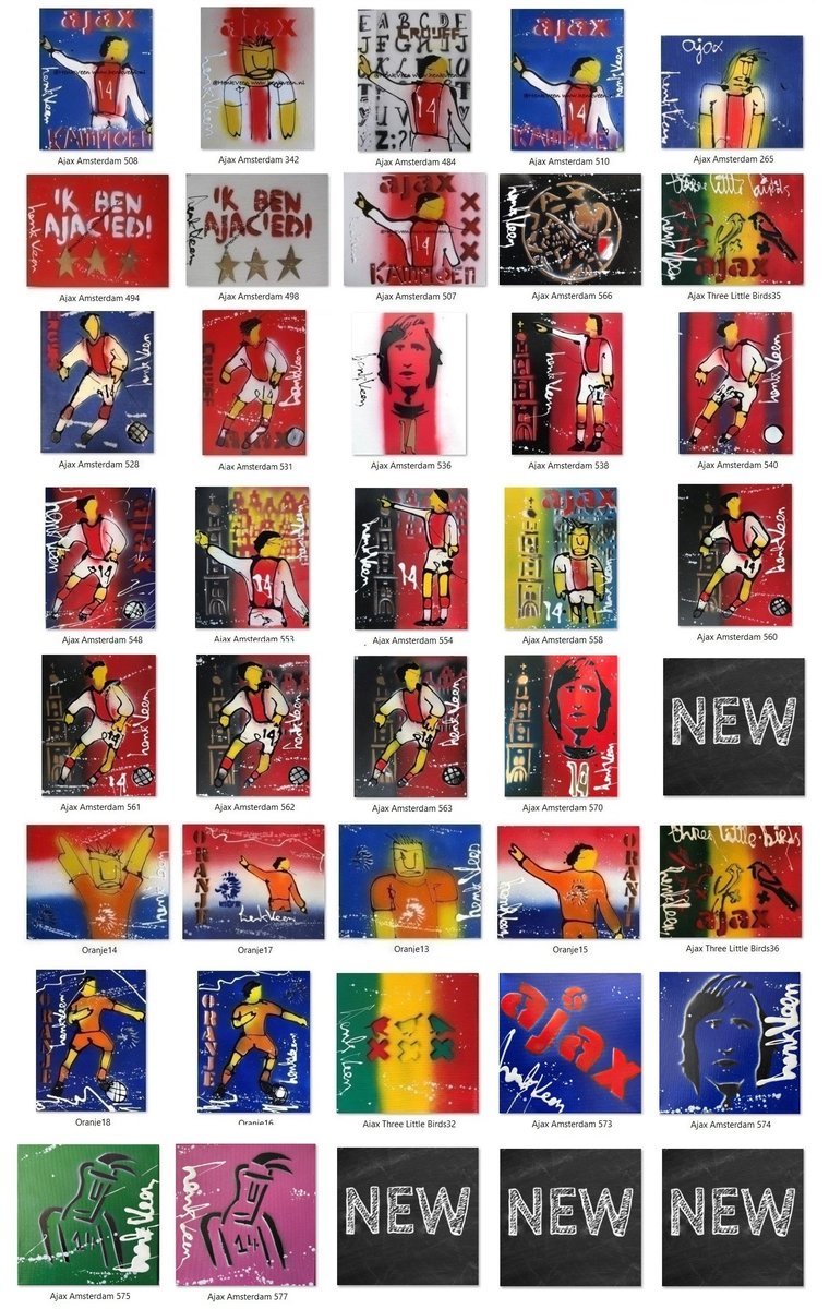 BOARDART AJAX AMSTERDAM - kunstenaar <a href="/HenkVeen/">Henk Veen</a>. Welke wil jij hebben?
Mail naar kunstschilderhenkveen@chello.nl of whatsapp 06-28135247 of kijk op henkveen.com