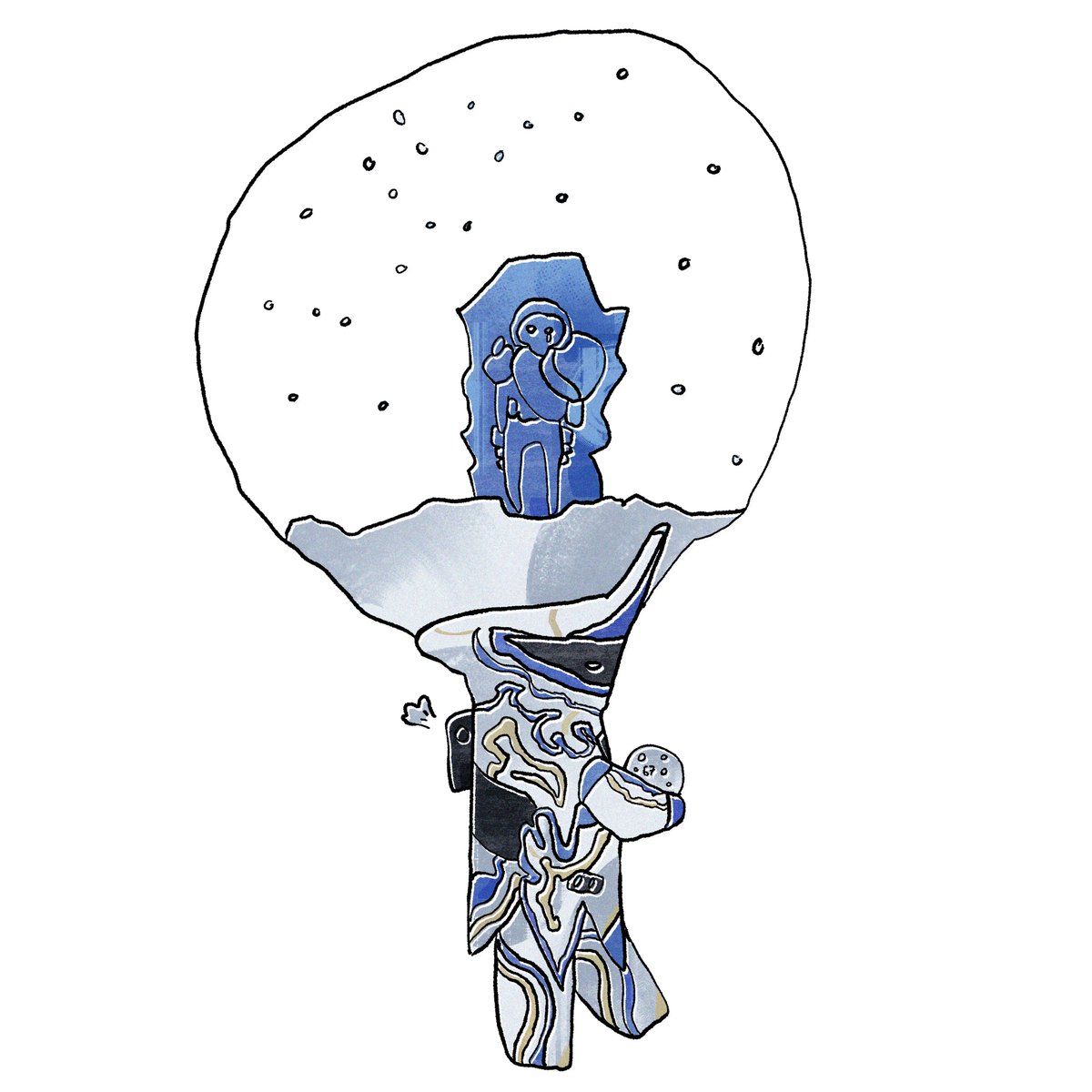 toothkeeperr's tweet photo. day 9 frost 
#warframefanart #tennocreate https://t.co/B4Kof1hdj9