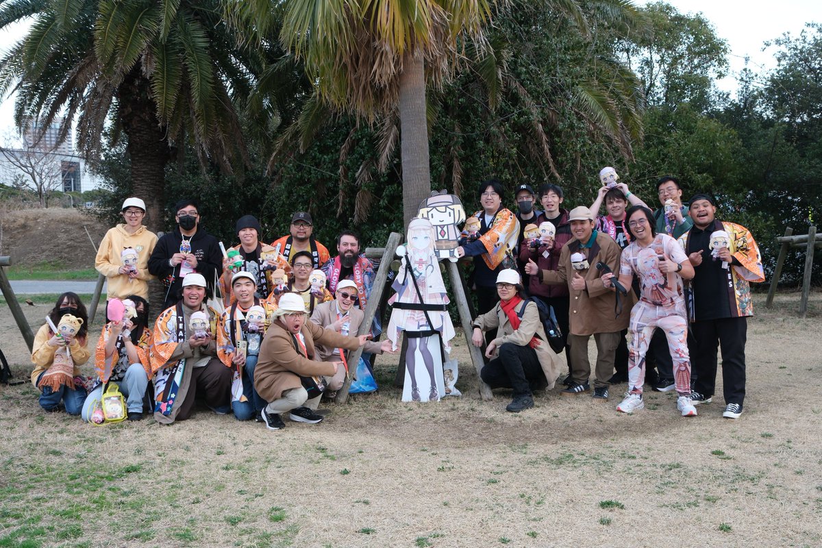 l_UwUigi's tweet photo. The Amelia Watson Teamate gathering went great! I'm so happy to see teamates show up to Fes, even now!
#hololivefesEXPO26 #teamates #hololiveen https://t.co/Syf5qVu3j8