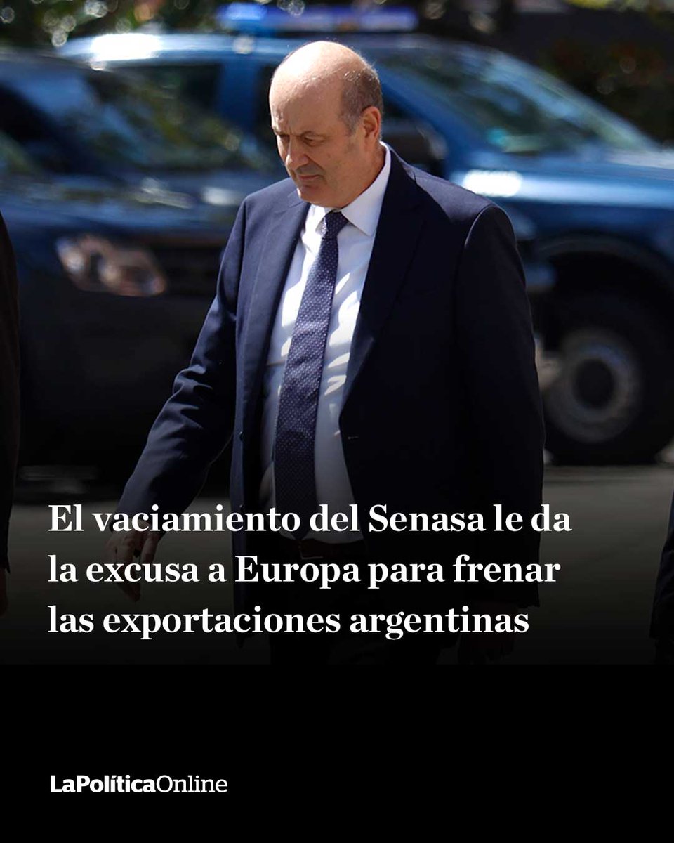 La UE exige controles estrictos y trazabilidad total para alimentos y carnes, pero Sturzenegger dinamitó la capacidad técnica de los organismos que deben certificar esas condiciones.
[lapoliticaonline.info/4ldWD6Z]