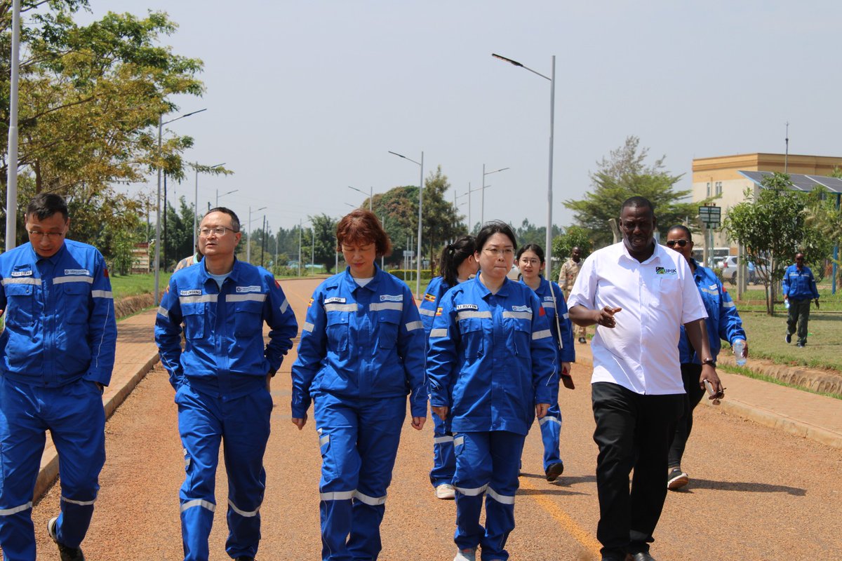 BOngodia's tweet photo. "It was an honor and a privilege to host the team from CNOOC International at our institute this morning. We are proud to collaborate with CNOOC Uganda Limited as they champion the training of future production technicians for the Kingfisher Project. https://t.co/igCfxWOez0