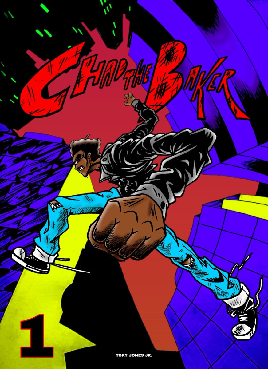 chadthebaker's tweet photo. The Legend of CHADTHEBAKER 
Comic Number One Releases on March 20th THIS MONTH 

I can't wait as this is the first official comic to the franchise and story I've been working on for so many years. https://t.co/aNgM8tpfVi