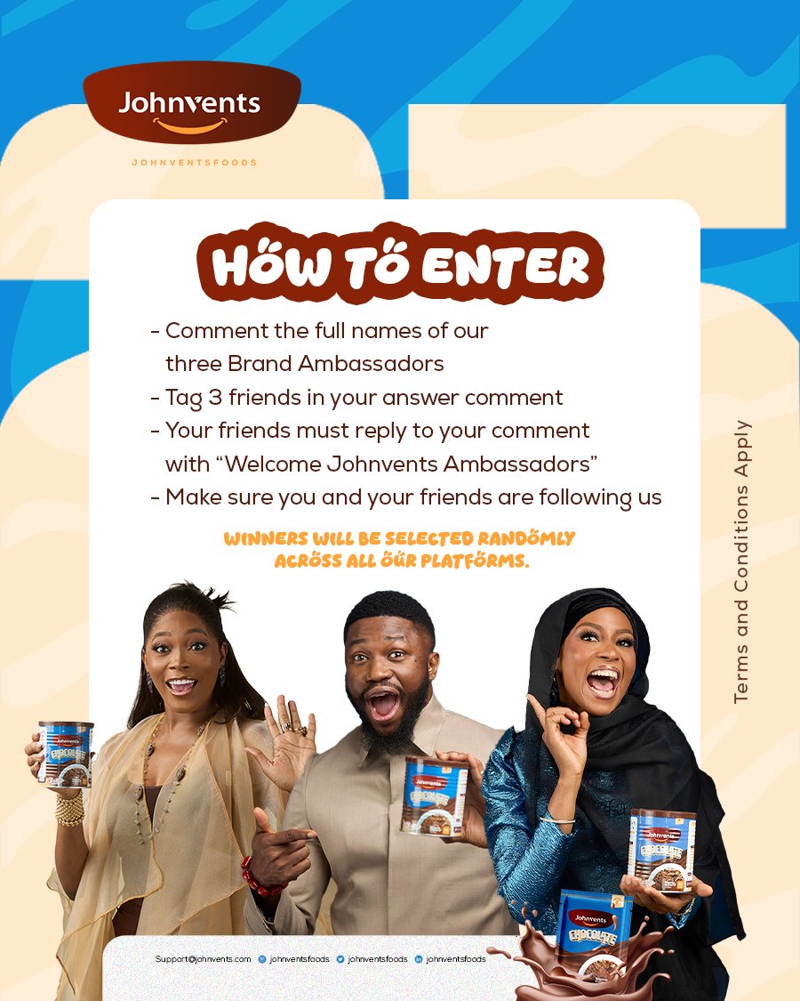 Johnvents Foods tweet media