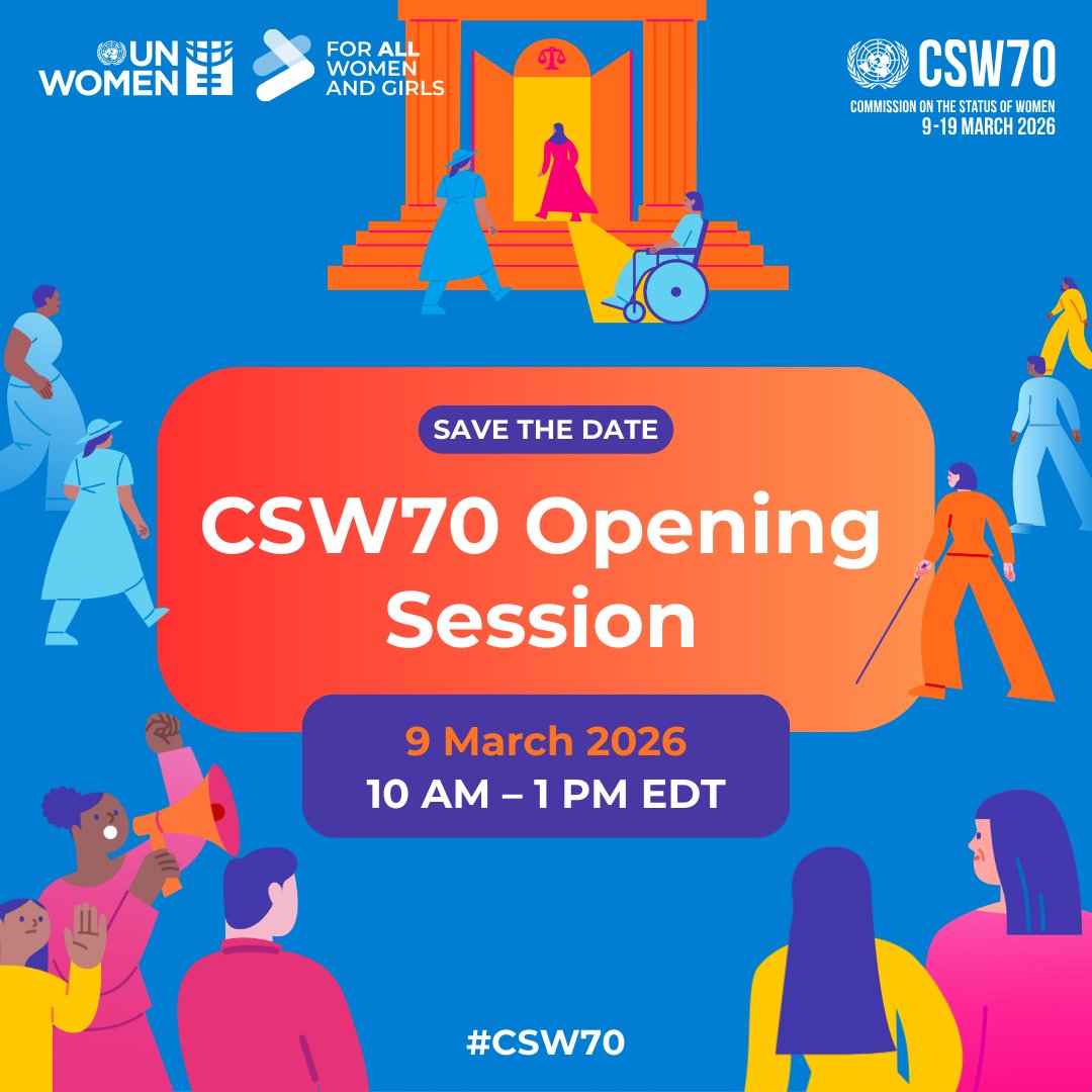 United Nations CSW tweet media