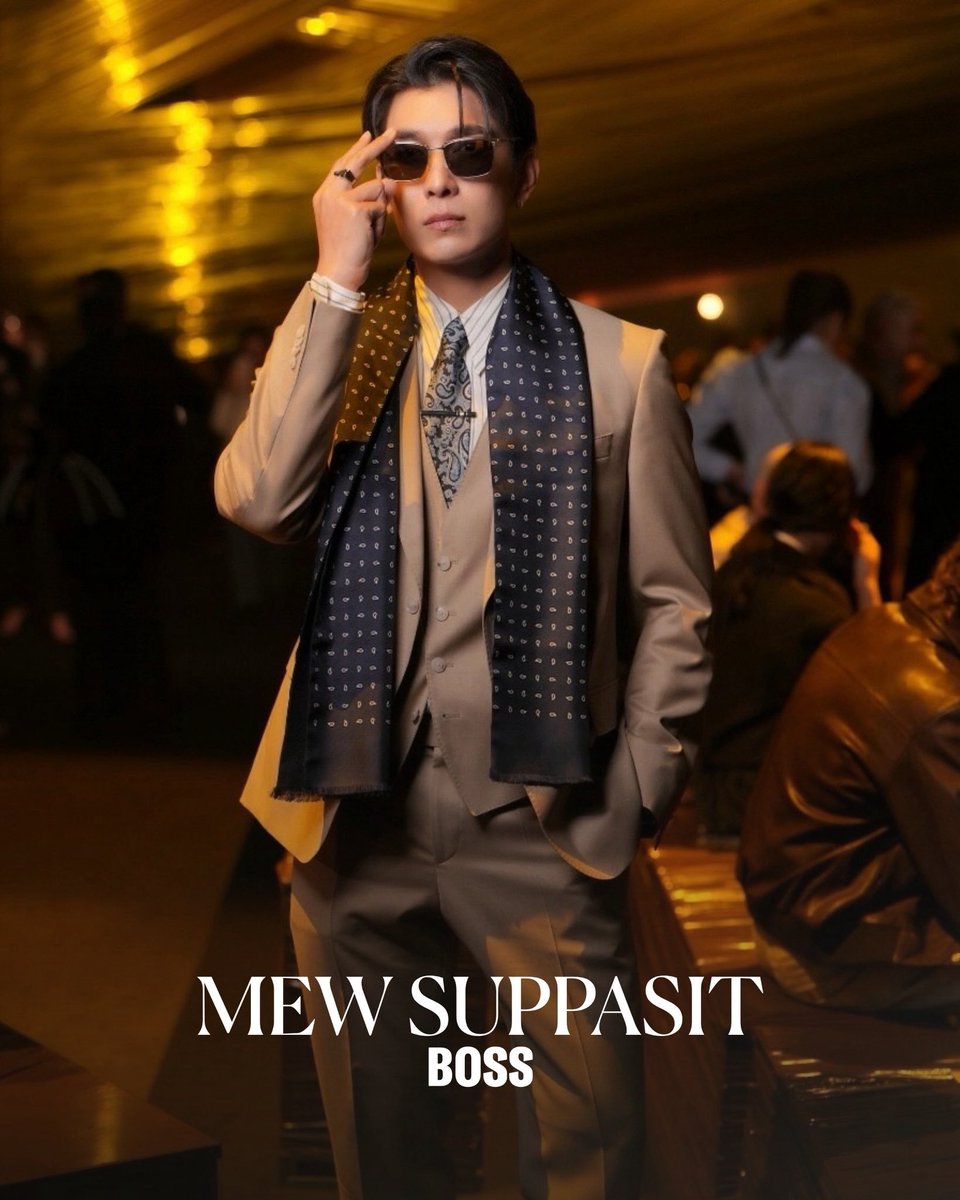 jacobxmsj's tweet photo. MEW AT MILAN FW26  

#MewSuppasit #BossFW26xMew 
@HUGOBOSS @Msuppasit
#MilanFashionWeek #MFW26
#BeYourOwnBOSS #BossFW26 https://t.co/cbhu7J1Xqj