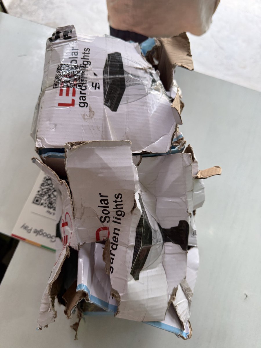 krishna75002's tweet photo. @help_delhivery Yes , It has been delivered and all the items are damaged . For this only I have posted my last tweet. But I can see that you guys are not taking any action or responsibility. This kind of attitude from such a big company is unacceptable and it is unethical. https://t.co/sys2qarGup