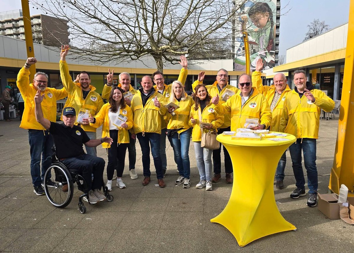 Op campagne met het fijne en vrolijke gob team!