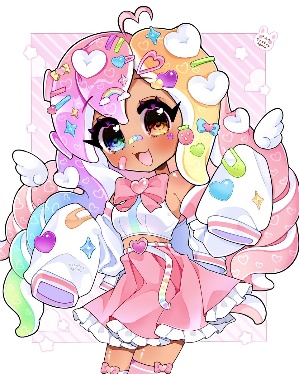 Trytryagain 🍞 art vtuber 🪿 VGEN tweet media