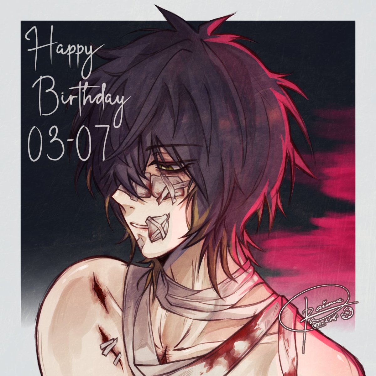 alexreo_'s tweet image. happy birthday towa
03-07
#slowdamage #スロダメ #nitrochiral