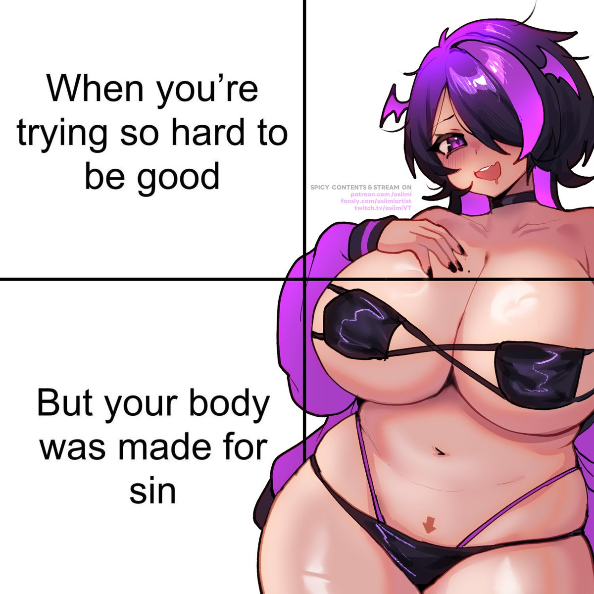 Osiimi '💜'↝ Succubus Vtuber tweet media