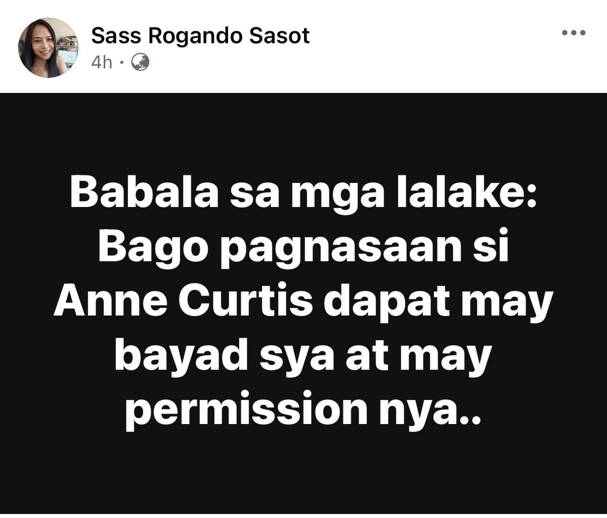 cvmalaya's tweet photo. Grabe ano? Kuya Sass na kang tawag ko sa kanya. ang basic lang naman ng respect kaso di rin niya maibigay. angkol sass https://t.co/eTASUlkzsu