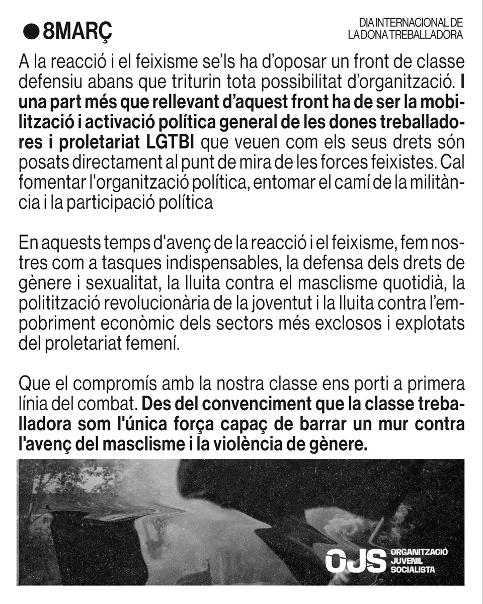 Organització Juvenil Socialista de Catalunya tweet media