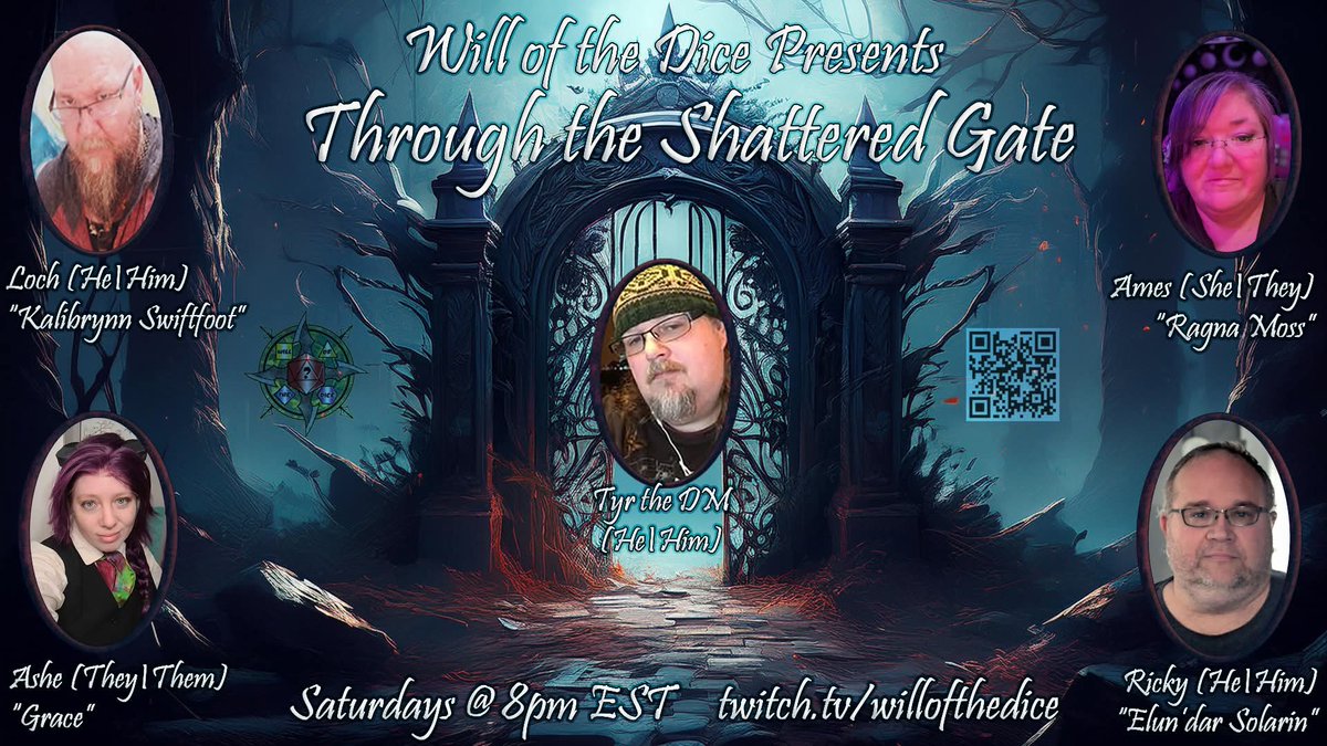 The seals are being opened the Old Gods released and now the party knows killing Antivar won't stop his plans unless they kill him at the final seal during his ritual Join <a href="/Will_of_theDice/">Will of the Dice</a> at 8pm EST for more Through the Shattered Gate #DnD #ttrpg #actualplay #dndcampaign #twitch