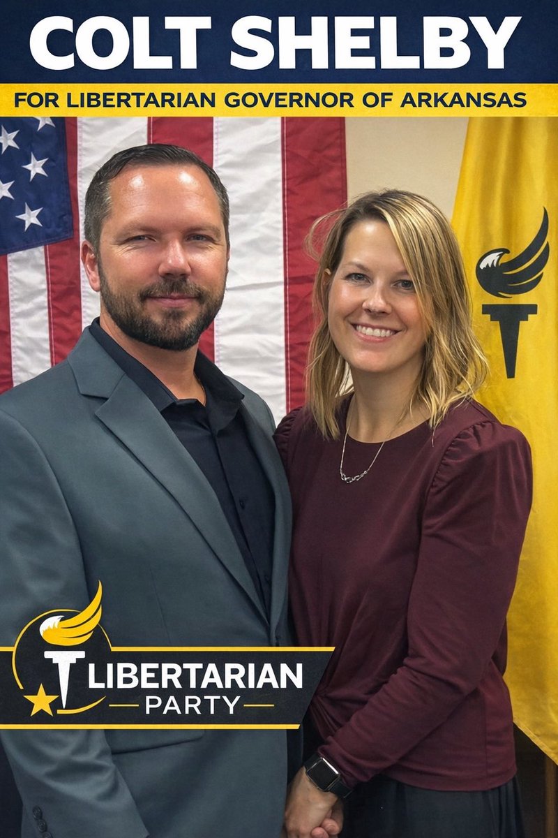 Colt Shelby For Arkansas Governor tweet media