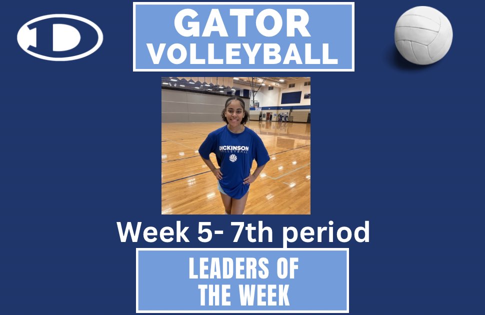 Dickinson HS Volleyball tweet media