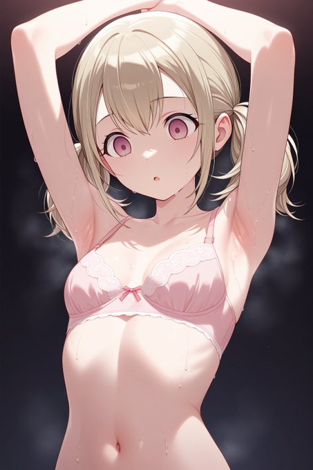 お題箱より 草薙寧々がとても良かったので、小豆沢こはねの虚ろ目もお願いします 汗ばんだ両腋を見せてる感じでお願いしたいです #odaibako_xenon3134_mc