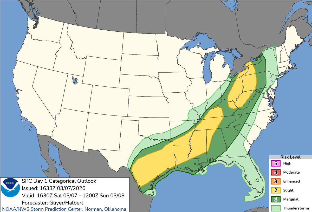 NWS Storm Prediction Center tweet media