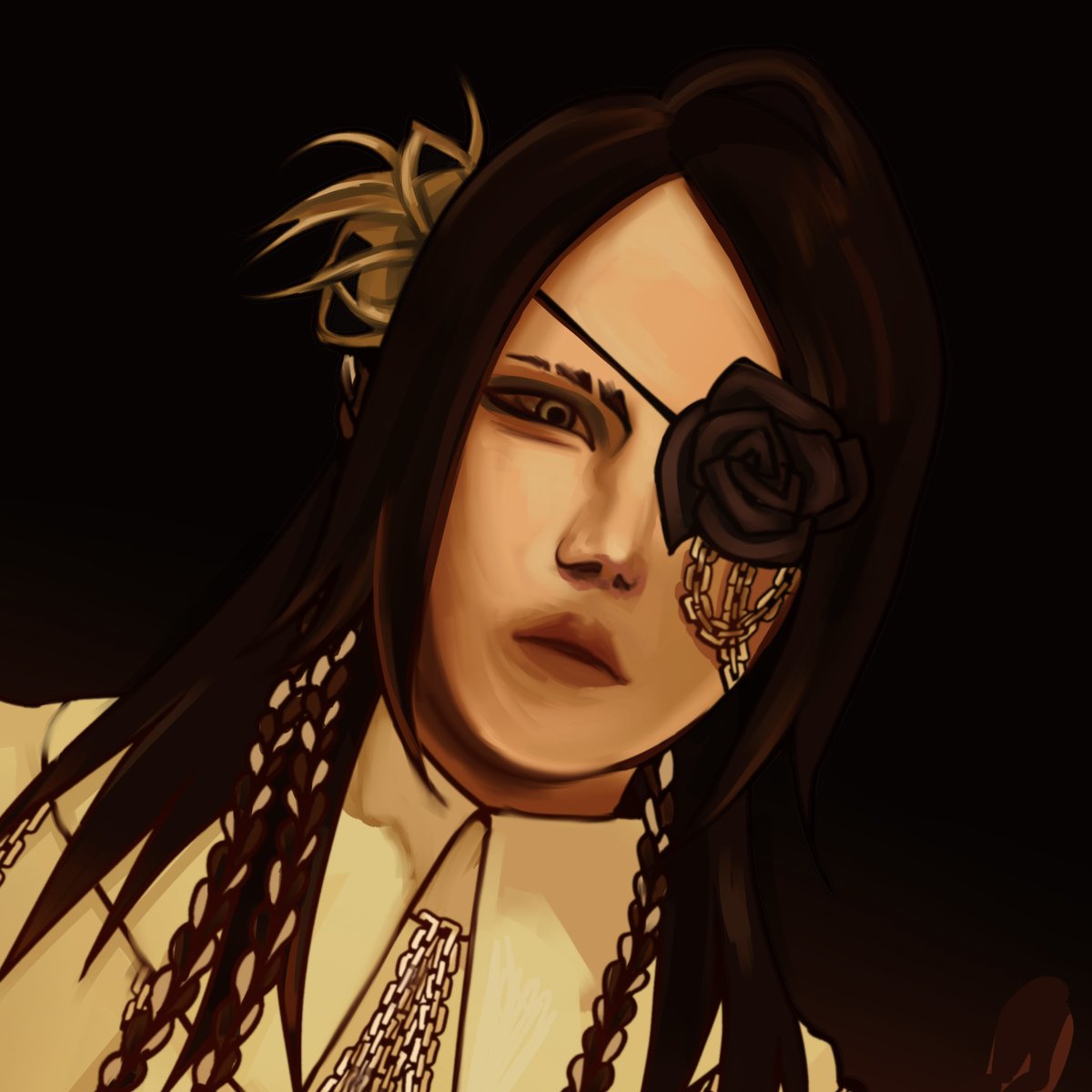 「My corpse is the holy object on your altar of mirrors」