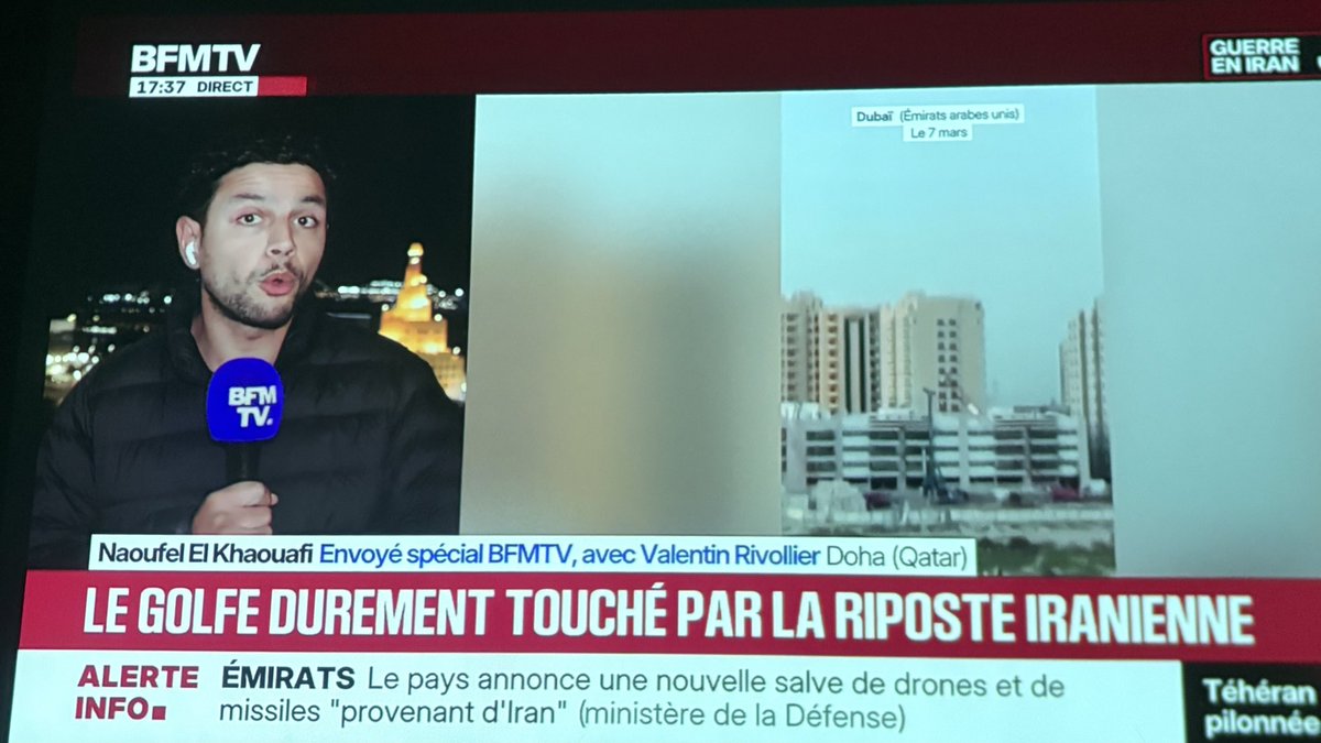 Bravo à BFMTV qui indique également le nom des JRI dans les bandeaux titres lors des duplex en zone à risque 👍👍👍

<a href="/Marcfauvelle/">Marc Fauvelle</a> <a href="/janfibail/">Jean-Philippe Baille</a> #BFMTV <a href="/Naouffel/">Naoufel El Khaouafi</a>