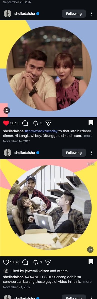 cuma karena Sheila jarang bahkan hampir gapernah nunjukin afeksi ke Vidi di publik, orang-orang punya statement bahwa mereka berdua Lavender Marriage. padahal kalau nyelam lagi ke yang dulu jauh sebelum mereka menikah - lamaran - balikan - putus - pacaran pertama kali,