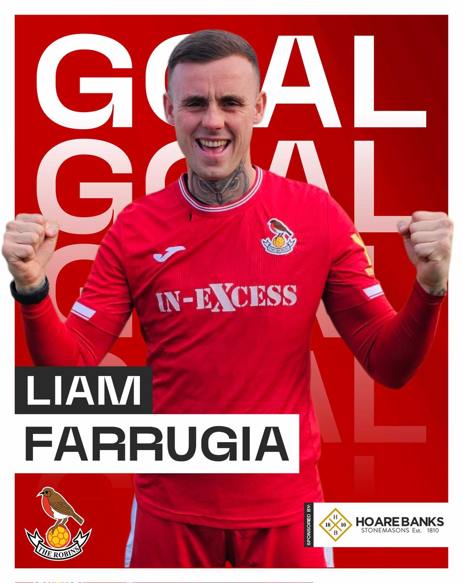 DowntonFC's tweet photo. 77' | GOOOAALLLL

Farrugia makes it 5 with a brilliant header from a Robins corner!

🔴 5-0 ⚪️ https://t.co/KaQOLfaeRX