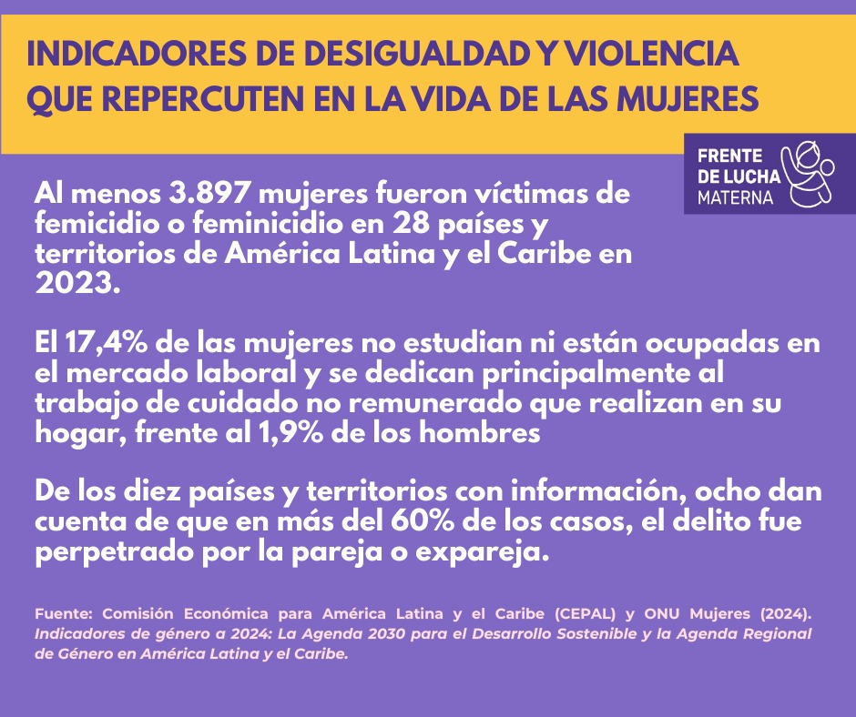Frente de Lucha Materna 💜 #TenenciaSinViolencia tweet media
