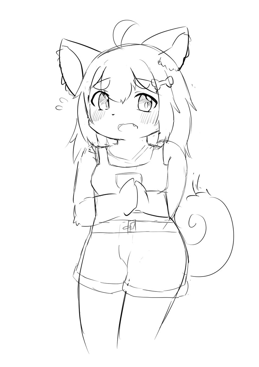 モーニング食べに行った時に描いた落書き