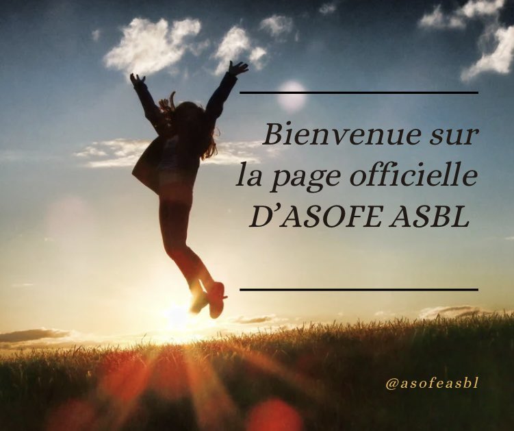 asofeasbl's tweet photo. L’action de solidarité féministe pour le bien-être social (ASOFE) , vous souhaite la bienvenue sur sa page officielle
#ASOFE
#leadershipfeministe
#automîisationdesfemmes https://t.co/KrDebUiz3Q