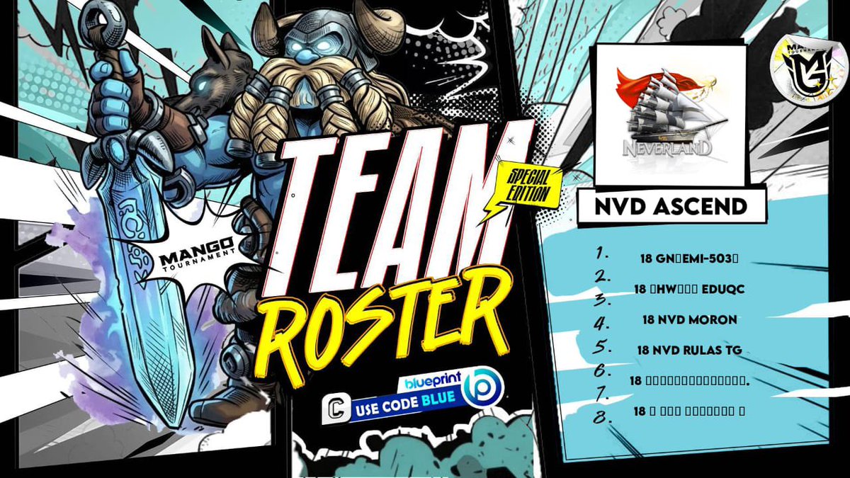 Neverland_Clash's tweet photo. Estamos doblemente listos para disfrutar este torneazo 🥭🩷

#NVDForever https://t.co/S05AOwYFw6
