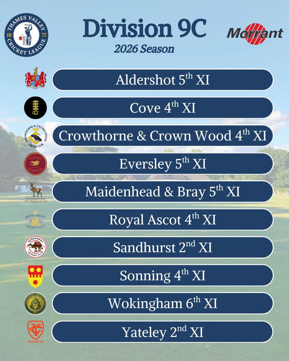 Thames Valley Cricket League tweet media