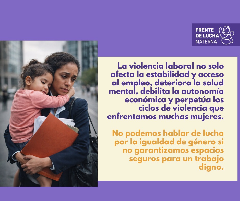 Frente de Lucha Materna 💜 #TenenciaSinViolencia tweet media