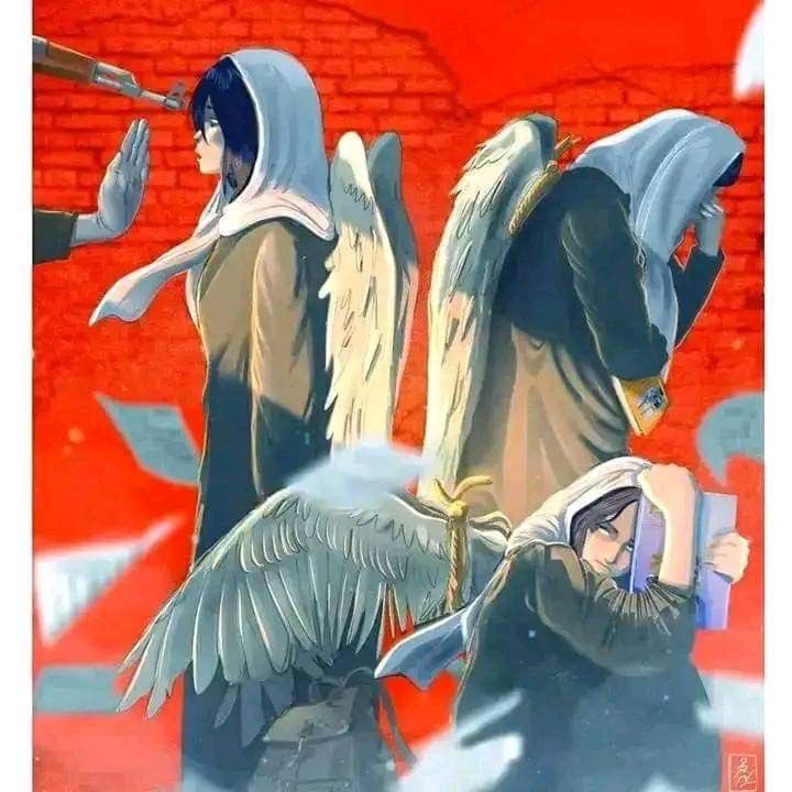 samira7nazari's tweet photo. Afghan girls are banned from school simply because they are girls.

This is not culture.
This is not tradition.

This is gender apartheid.

#EndGenderApartheidInAfghanistan https://t.co/fLkz1qKslE
