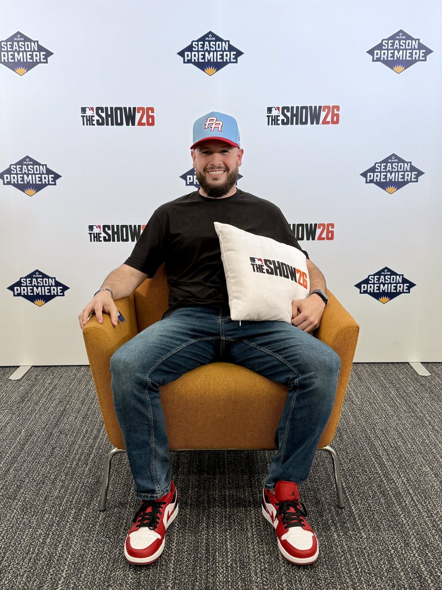 YeYo_Gam1nG's tweet photo. Season Premiere 2026 🔥❤️

Getting a chance to hang out with fellow creators, devs, players, and a bunch of other cool/nice people is special - all while playing the game early. 

Can’t wait to share more with you, familia! 

Thank you @MLBTheShow https://t.co/hN0ezjdIkf