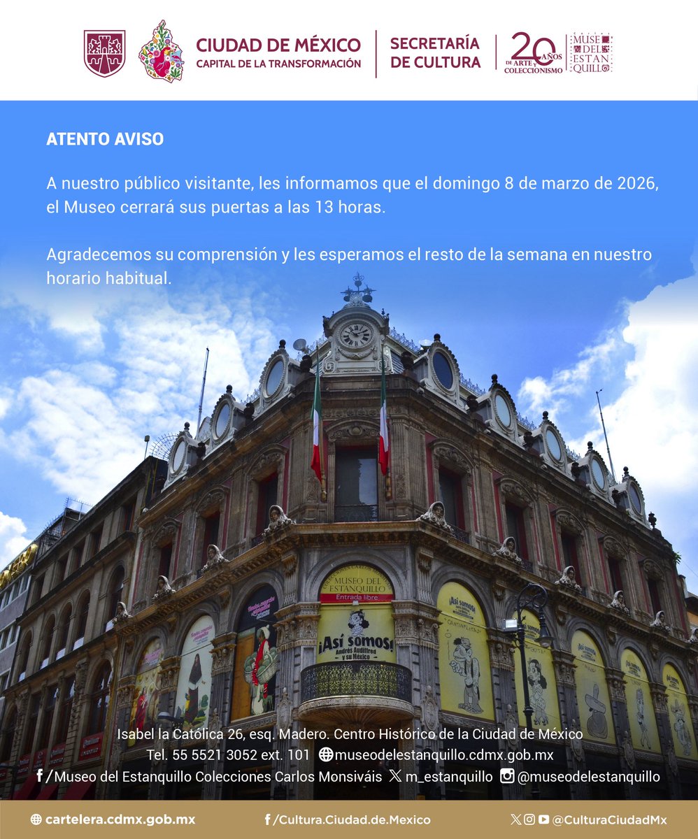 Museo del Estanquillo tweet media