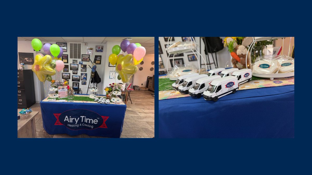 AiryTimeIndy's tweet photo. Airy Time Heating &amp; Cooling loved joining the Downtown Lebanon Cookie Stroll! 🍪 Thanks to everyone who stopped by — your support keeps our hearts (and ovens) warm! ❤️
#LebanonIndiana #CookieStroll #ShopLocal #AiryTimeHeatingAndCooling #VeteranOwnedBusiness https://t.co/oaJ7oTnmdx