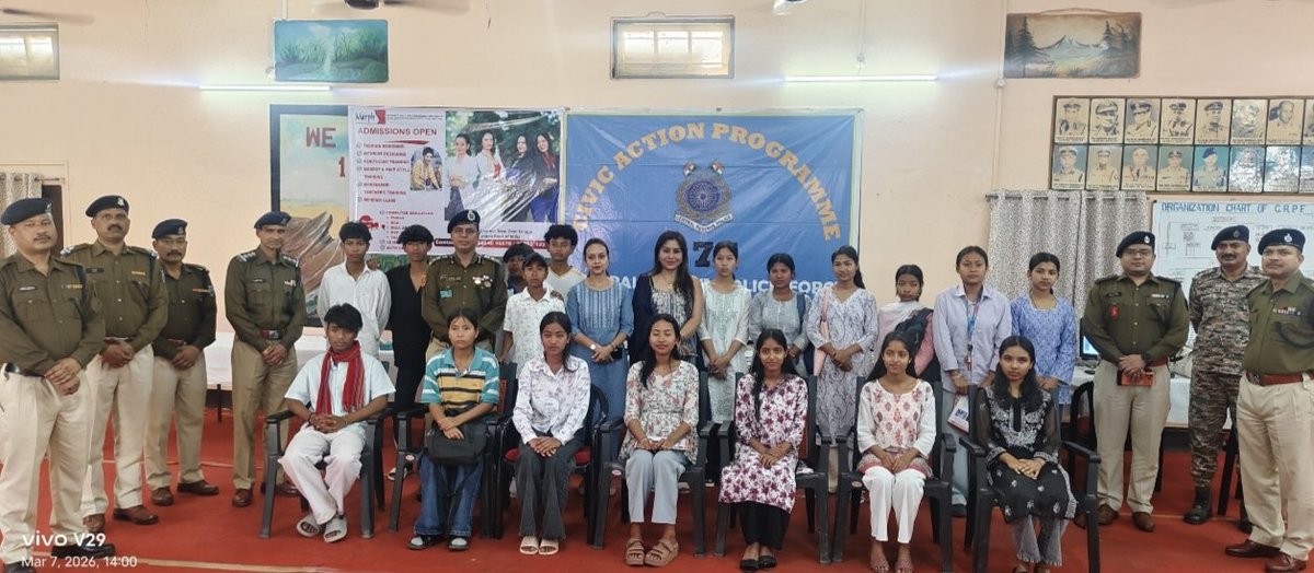 175_bn's tweet photo. @175BN CRPF, launched a 1-month Computer Training Program for local students in collaboration with M/S Morph Professional Institute under CAP 2025-26. Sh. Rajiv Kumar Jha Commandant highlighted the significance of digital education in empowering youth .
@crpfindia 
@NesHqr https://t.co/MajHWcXRc5