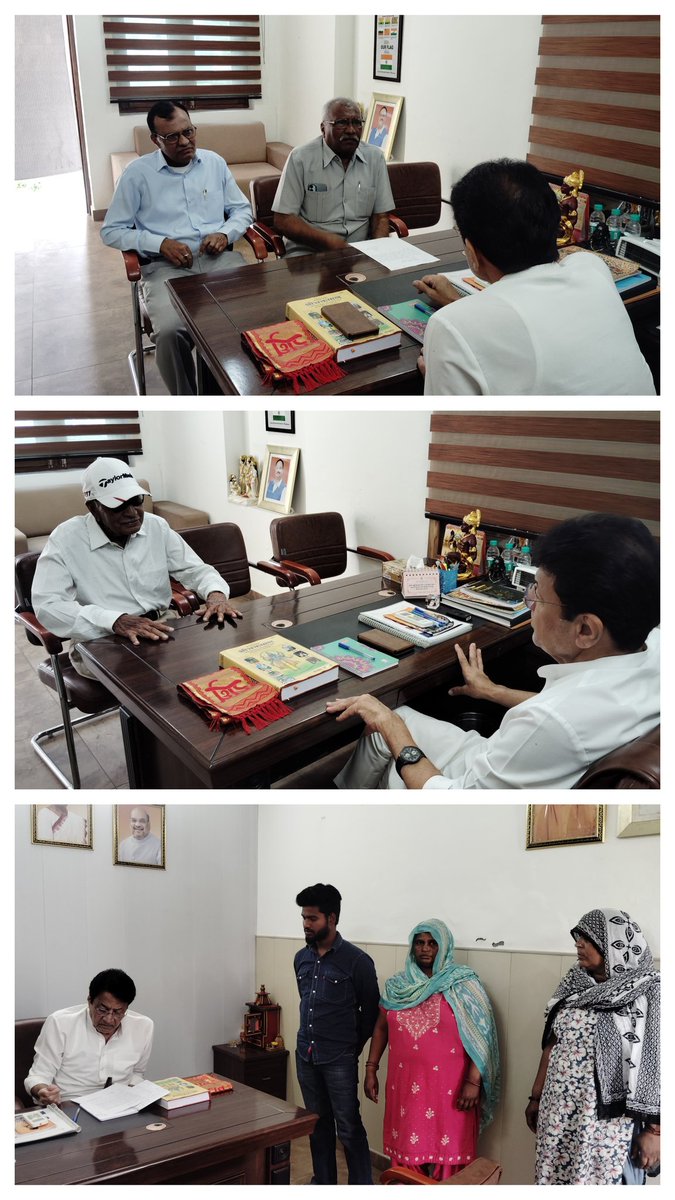 arungovil12's tweet image. आज मेरठ स्थित कार्यालय में आए हुए क्षेत्र के सम्मानित नागरिकजनों एवं कार्यकर्ताओं से शिष्टाचार भेंट कर संवाद किया।
इस दौरान उनके समस्याओं को विस्तार से सुना एवं उनके त्वरित निराकरण हेतु संबंधित अधिकारियों को आवश्यक दिशा-निर्देश दिए।
जय श्री राम!
#LokSabha #meerut #public #Meeting